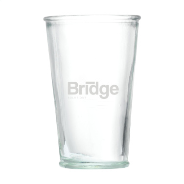 Logo trade promotional merchandise photo of: Sevilla Recycled Water glass 300 ml
