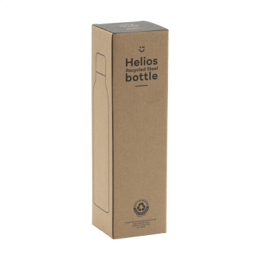 Logo trade promotional merchandise picture of: Helios RCS Recycled Steel Bottle 470 ml