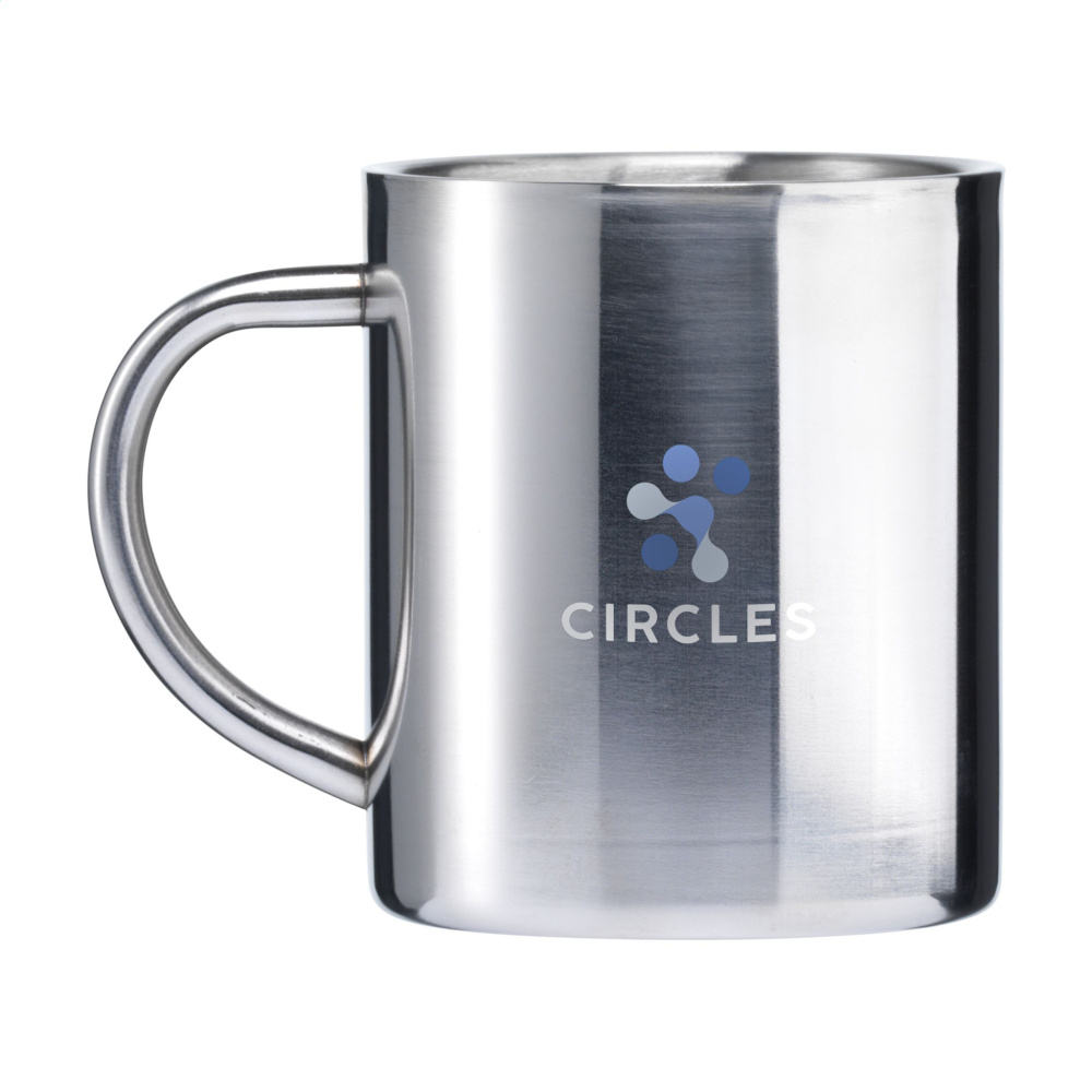 Logo trade promotional merchandise picture of: IsoMug RCS Recycled Steel 300 ml