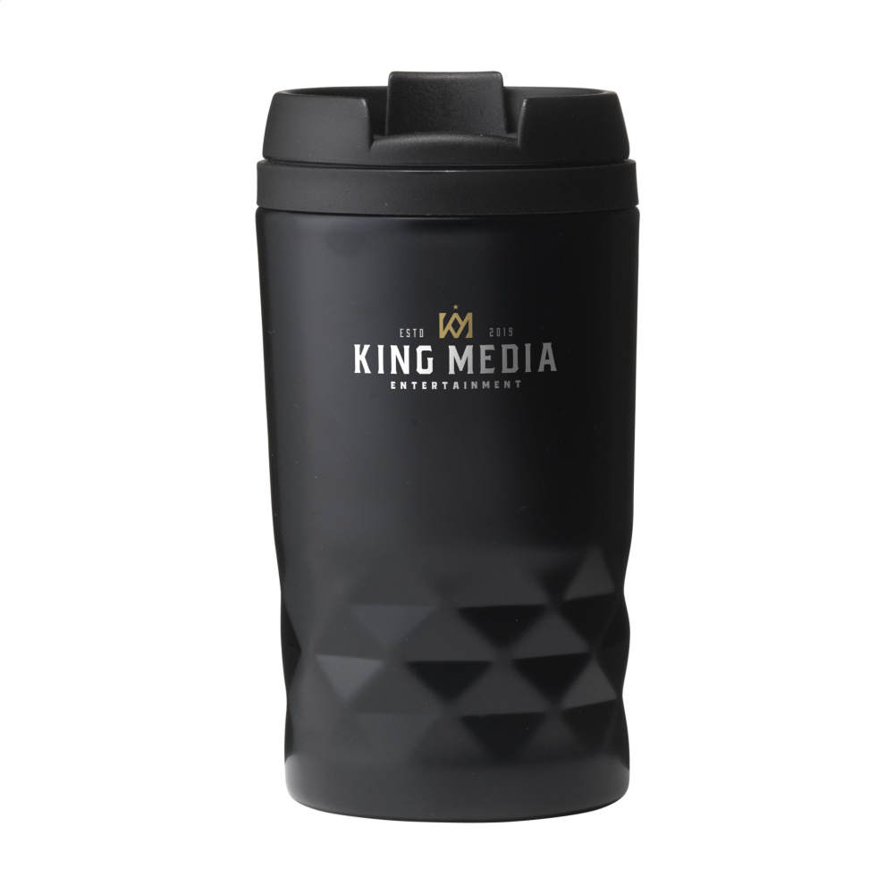 Logotrade promotional gift picture of: Graphic Mini Mug RCS Recycled Steel 250 ml thermo cup