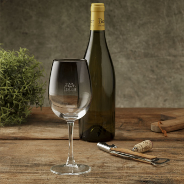 Logotrade advertising products photo of: Smokey Wine Glass 360 ml
