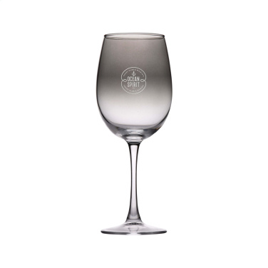 Logo trade corporate gifts image of: Smokey Wine Glass 360 ml