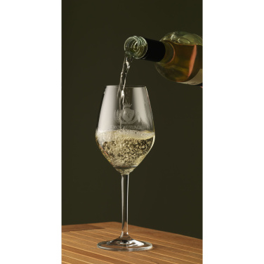 Logo trade promotional merchandise picture of: Nice Wine Glasss 350 ml