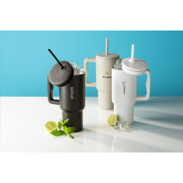 Logo trade promotional item photo of: Rhino RCS Recycled Steel Cup 900 ml