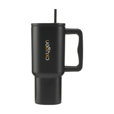 Logo trade promotional gifts image of: Rhino RCS Recycled Steel Cup 900 ml