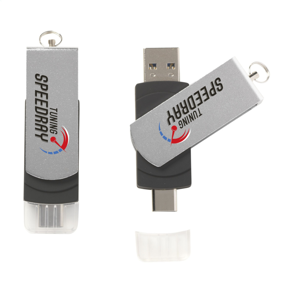 Logotrade advertising product image of: USB Dual Connect 3.0 - Type-C 32 GB