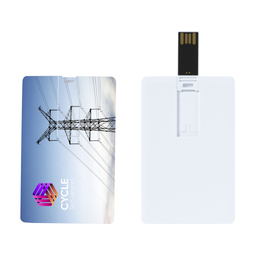 Logotrade promotional item picture of: CredCard USB from stock 8 GB