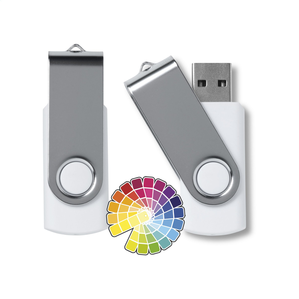 Logo trade corporate gifts picture of: USB Twist 16 GB