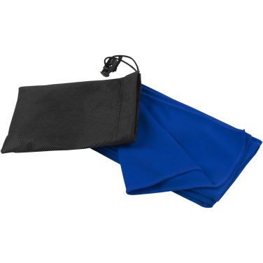 Logo trade promotional item photo of: Lucas RPET sport towel 30x80 cm