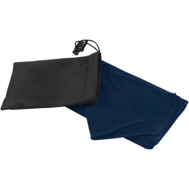 Logo trade advertising products image of: Lucas RPET sport towel 30x80 cm