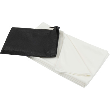 Logo trade promotional item photo of: Lucas RPET sport towel 70x140 cm