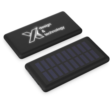 Logo trade advertising products picture of: SCX.design P30 8000 mAh light-up solar power bank