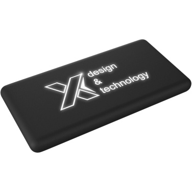 Logo trade business gift photo of: SCX.design P30 8000 mAh light-up solar power bank