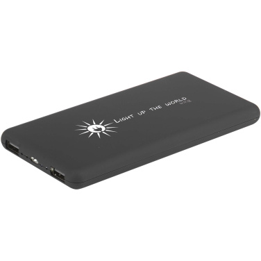 Logo trade corporate gifts picture of: SCX.design P30 8000 mAh light-up solar power bank