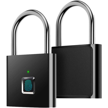 Logo trade advertising products image of: SCX.design T11 smart fingerprint padlock