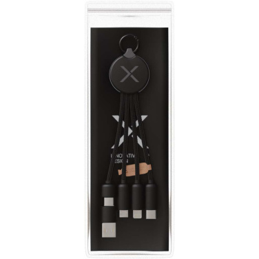 Logotrade promotional gift picture of: SCX.design C14 15W 5-in-1 charging cable