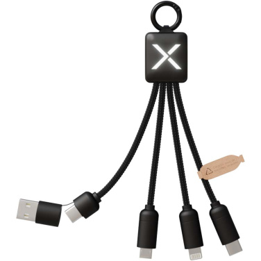 Logotrade promotional item image of: SCX.design C13 15W 5-in-1 charging cable