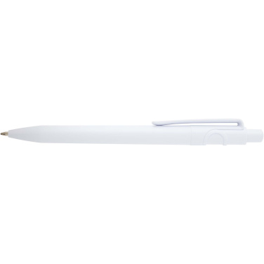 Logo trade promotional giveaways image of: Unica recycled plastic ballpoint pen (black ink)