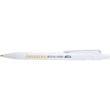 Logotrade promotional merchandise picture of: Unica recycled plastic ballpoint pen (black ink)