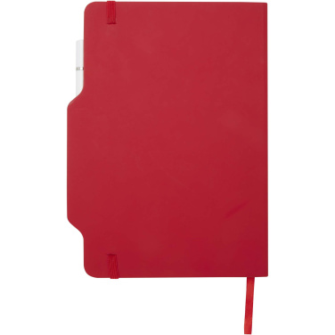 Logo trade advertising product photo of: Nexus A5 hard cover notebook with pen and pencil combo (black ink)