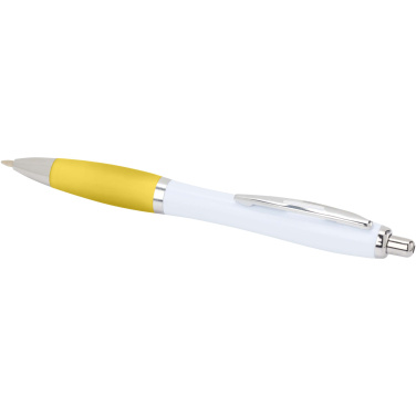 Logotrade corporate gifts photo of: Nash recycled plastic ballpoint pen (black ink)