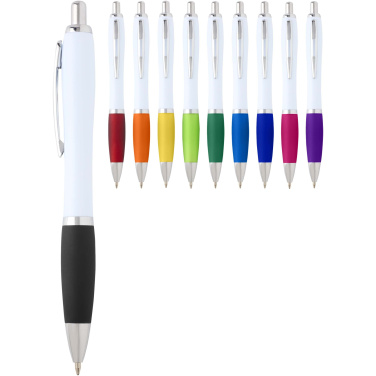 Logo trade promotional gifts picture of: Nash recycled plastic ballpoint pen (black ink)