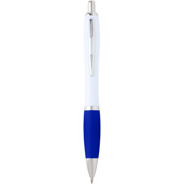Logo trade promotional giveaway photo of: Nash recycled plastic ballpoint pen (black ink)
