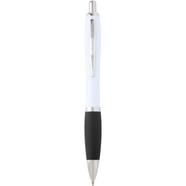 Logo trade promotional giveaway photo of: Nash recycled plastic ballpoint pen (black ink)