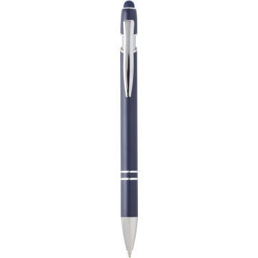 Logotrade corporate gift image of: Kish ballpoint pen with silver finish (black ink)