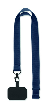 Logo trade promotional giveaways image of: Phone holder lanyard