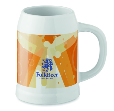 Logo trade promotional items picture of: Sublimation beer mug 500 ml