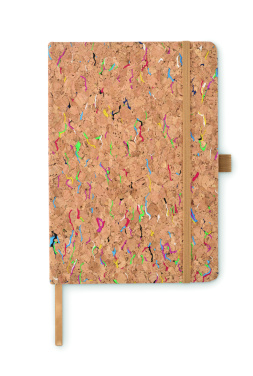 Logo trade advertising products image of: A5 cork coloured notebook