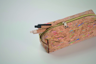 Logotrade advertising product image of: Coloured cork pencil case