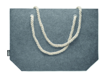 Logotrade promotional products photo of: RPET felt beach bag