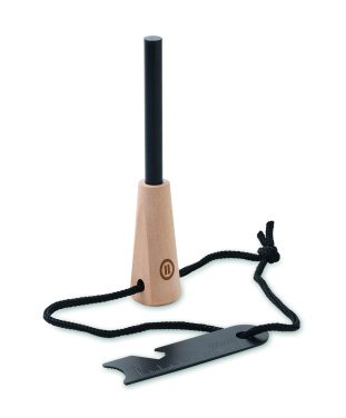 Logo trade promotional merchandise image of: Pine wood fire starter tools