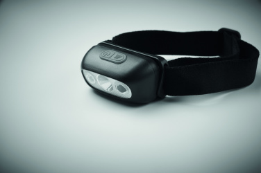 Logo trade promotional merchandise picture of: Rechargeable LED head torch
