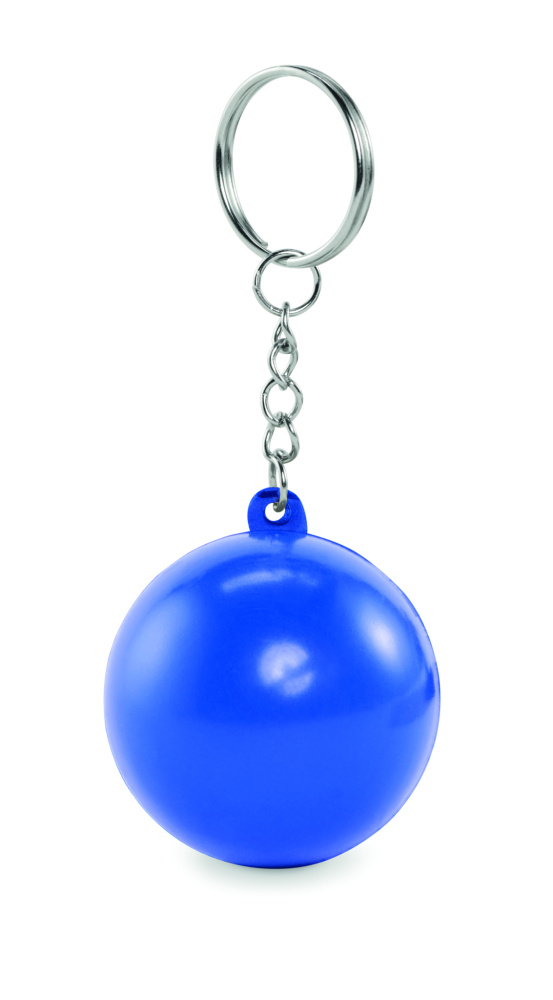 Logo trade promotional merchandise image of: PU ball shape key ring