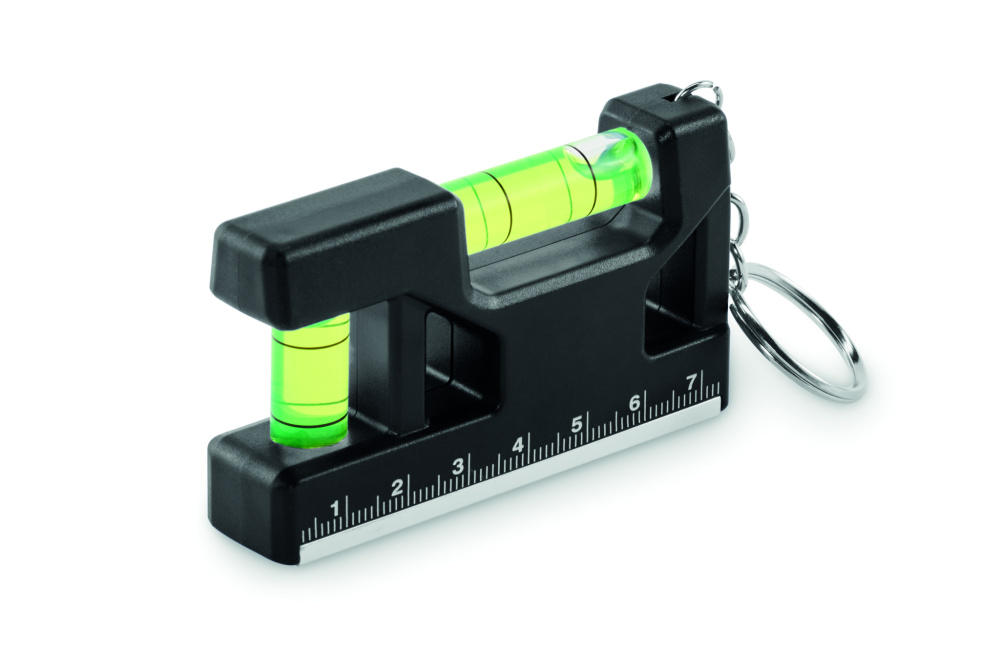 Logo trade promotional merchandise picture of: Magnetic level ABS key ring