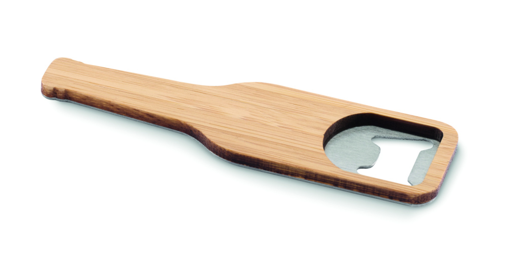 Logotrade promotional gift picture of: Bamboo bottle opener