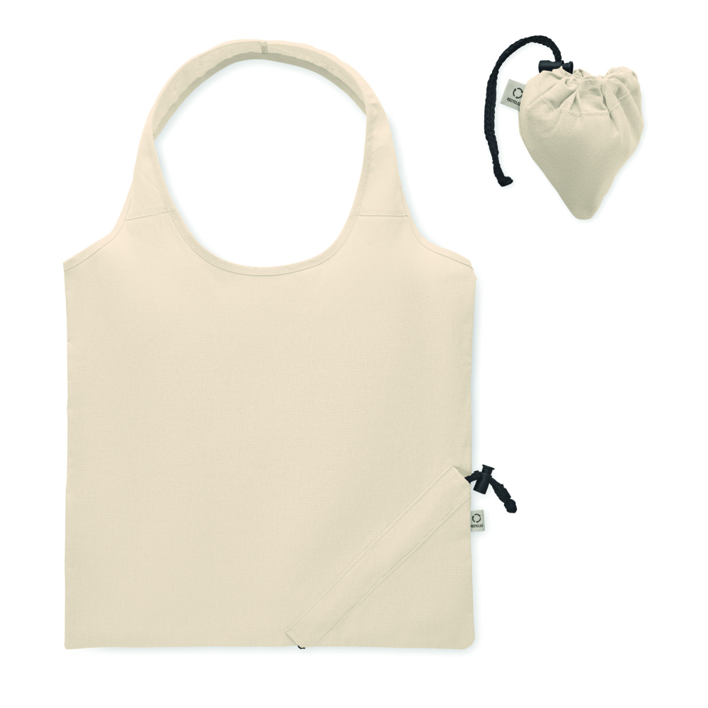 Logo trade promotional gift photo of: Foldable shopping bag 140 gr/m²