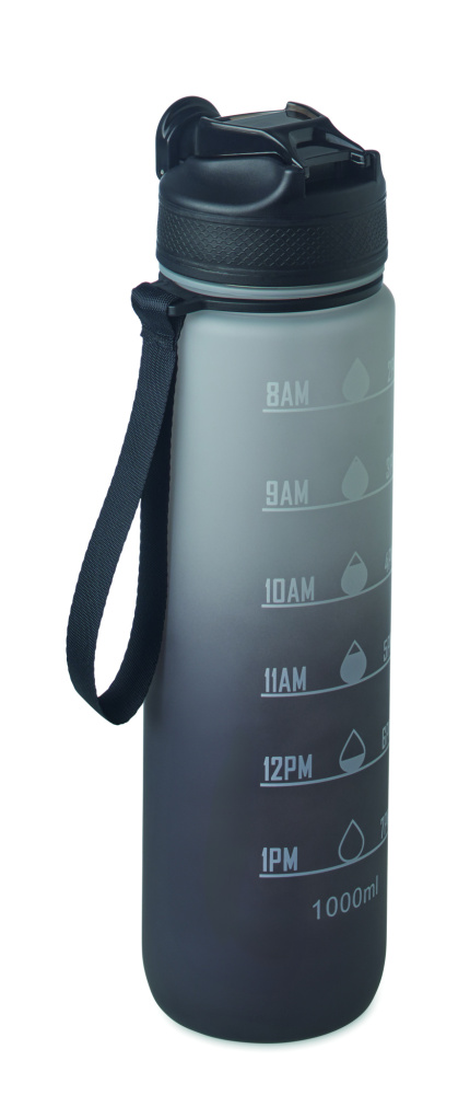 Logotrade promotional product image of: Sports water bottle RPET 1L