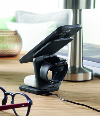 Logotrade corporate gift picture of: 3in1 foldable charging station