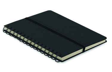 Logo trade promotional giveaways image of: A5 notebook with phone holder