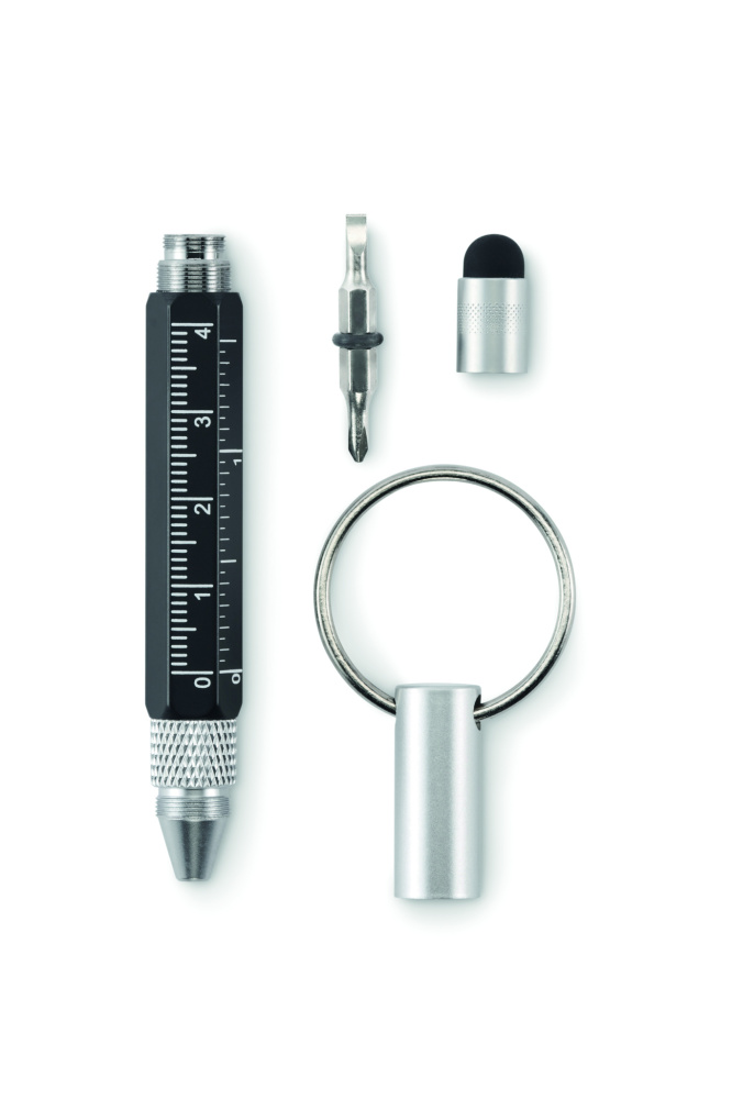 Logo trade corporate gift photo of: Key ring with twist action pen