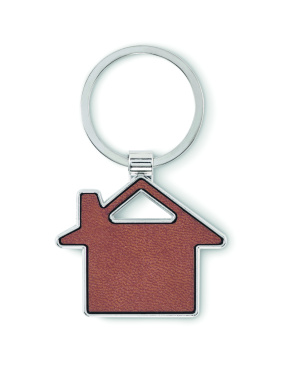 Logotrade promotional gift picture of: House shaped key ring