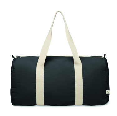 Logotrade advertising product picture of: Recycled cotton sports bag