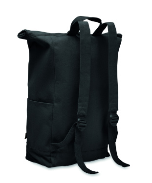 Logo trade advertising products image of: Roll top backpack 390 gr/m²