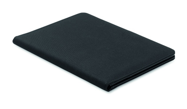 Logo trade promotional merchandise photo of: A5 portfolio 300D RPET