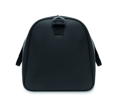 Logo trade business gifts image of: Duffle bag soft PU