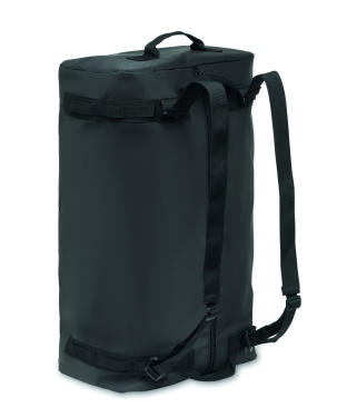 Logo trade promotional giveaways image of: Travel tarpaulin duffle bag
